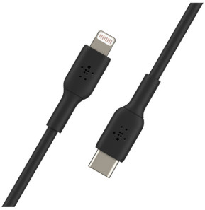 Belkin Câble USB-C vers Lightning 60W MFI (Noir) - 1 m