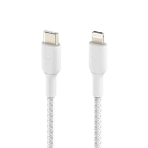 Belkin Câble USB-C vers Lightning MFI renforcé (Blanc) - 1 m — image 3