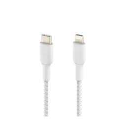 Belkin Câble USB-C vers Lightning MFI renforcé (Blanc) - 2 m