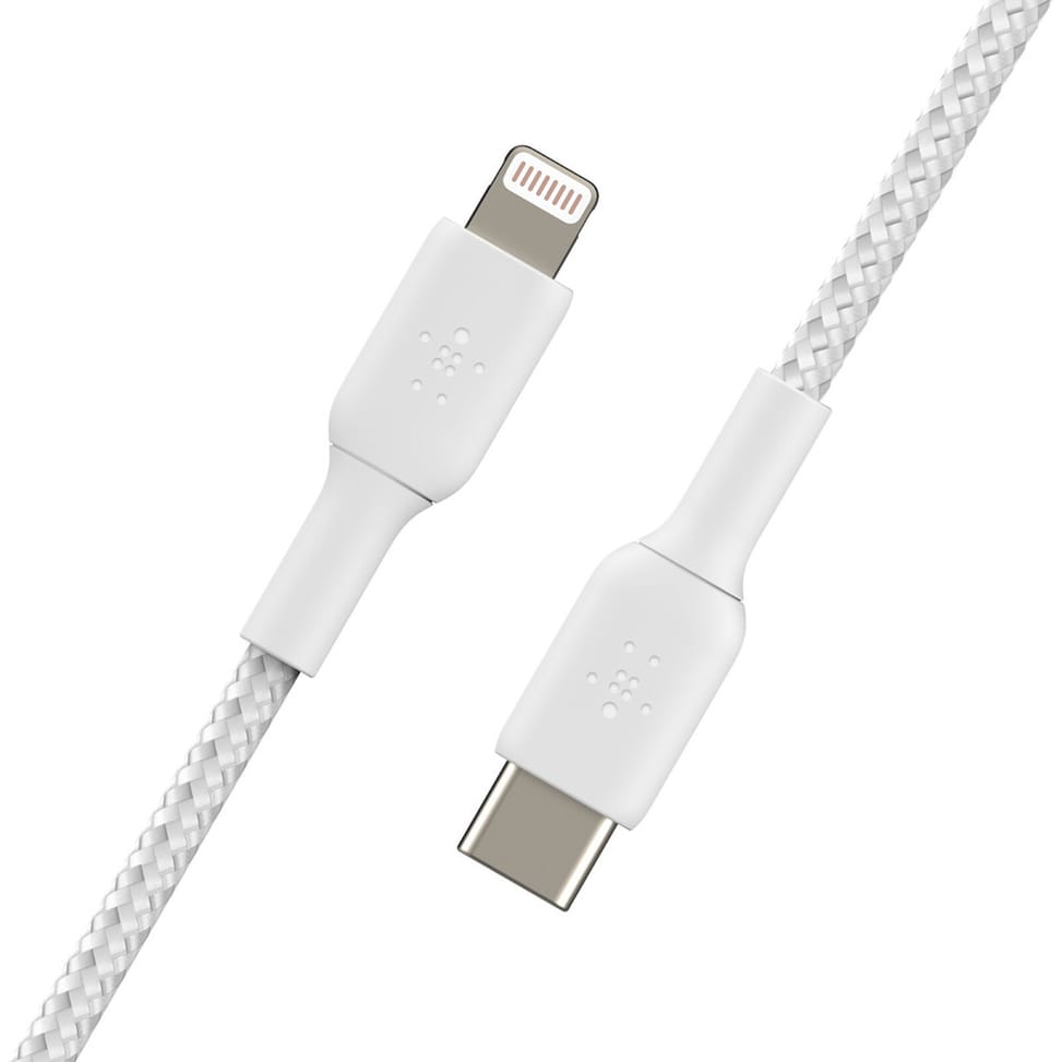 Belkin Câble USB-C vers Lightning MFI renforcé (Blanc) - 2 m — image 4