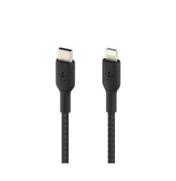 Belkin Câble USB-C vers Lightning MFI renforcé (Noir) - 1 m