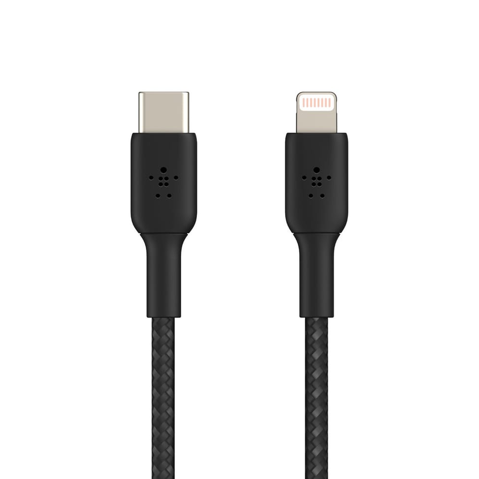 Belkin Câble USB-C vers Lightning MFI renforcé (Noir) - 2 m — image 2