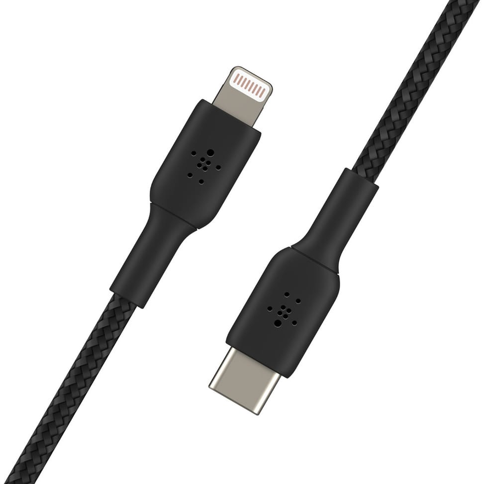 Belkin Câble USB-C vers Lightning MFI renforcé (Noir) - 2 m — image 4