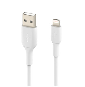 Belkin Câble USB-A vers Lightning MFI (Blanc) - 15 cm