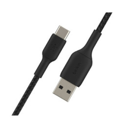 Belkin Câble USB-A vers USB-C renforcé (Noir) - 1 m