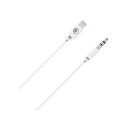 BigBen Connected Adaptateur Audio Jack 3.5mm vers Lightning Blanc