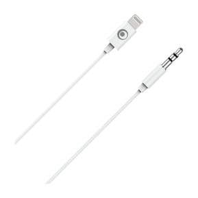 BigBen Connected Adaptateur Audio Jack 3.5mm vers Lightning Blanc