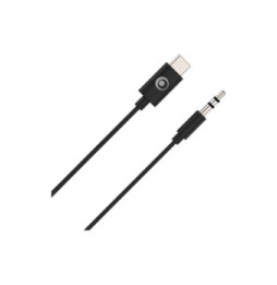 BigBen Connected Adaptateur Audio Jack 3.5mm vers USB-C Noir
