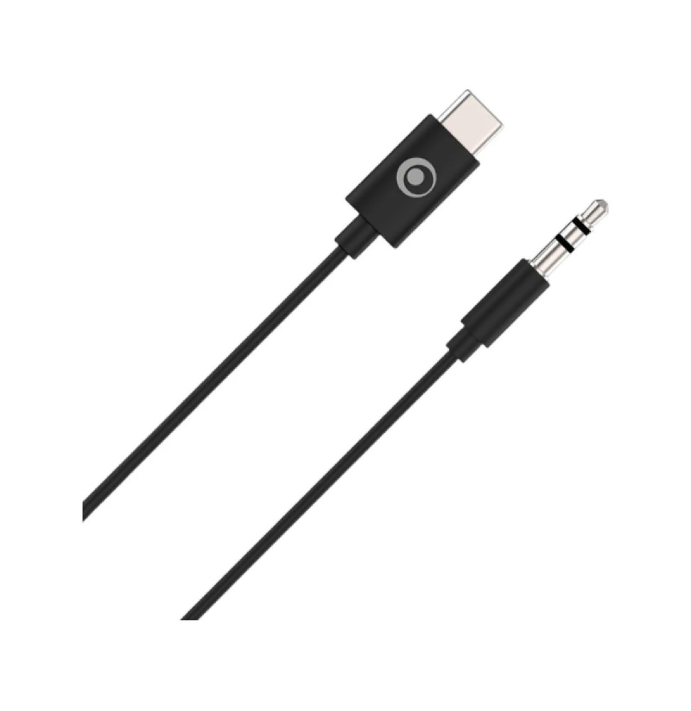 BigBen Connected Adaptateur Audio Jack 3.5mm vers USB-C Noir