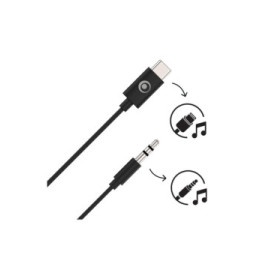 BigBen Connected Adaptateur Audio Jack 3.5mm vers USB-C Noir