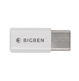 BigBen Connected Adaptateur Micro USB vers USB C Blanc