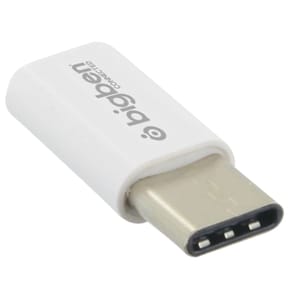 BigBen Connected Adaptateur Micro USB vers USB C Blanc — image 2