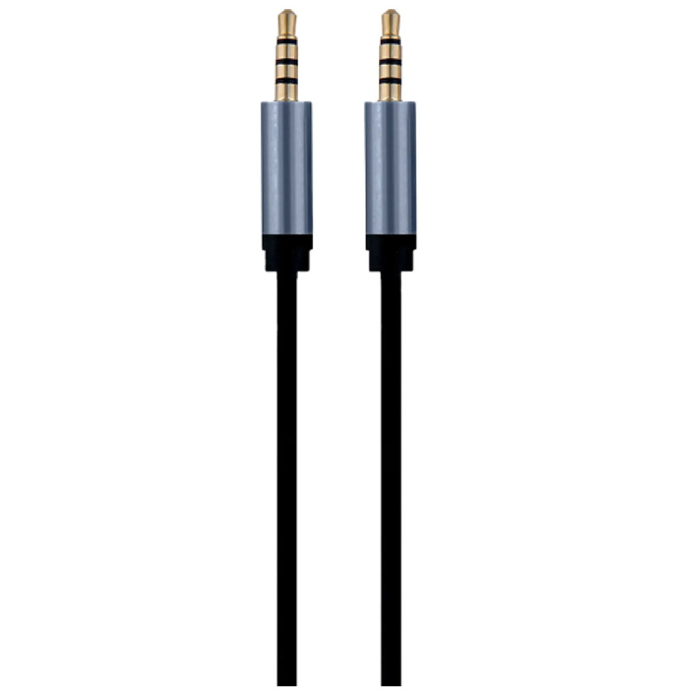 BigBen Connected Câble audio Jack 3,5mm vers Jack 3,5mm 1,5m Noir