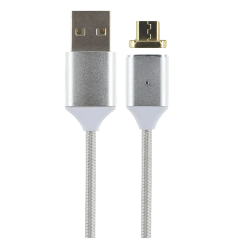 BigBen Connected Câble magnétique USB/micro USB Gris