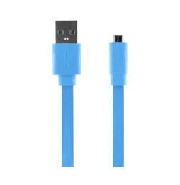 BigBen Connected Câble universel de charge et synchronisation USB/Micro USB 20 cm Bleu