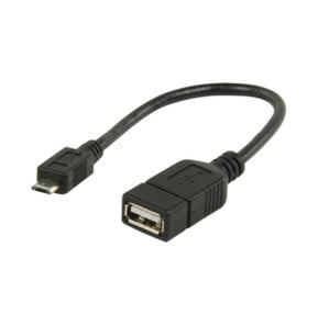 Câble USB 2.0 OTG On-The-Go femelle / micro USB...