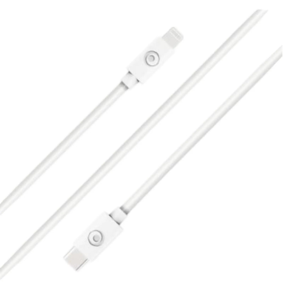 BigBen Connected Câble USB C / Lightning 3A 60W Power Delivery Charge et Synchronisation 2m Blanc