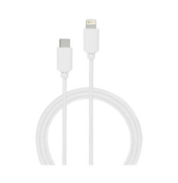 BigBen Connected Câble USB C/Lightning 2m - 2.4A Blanc