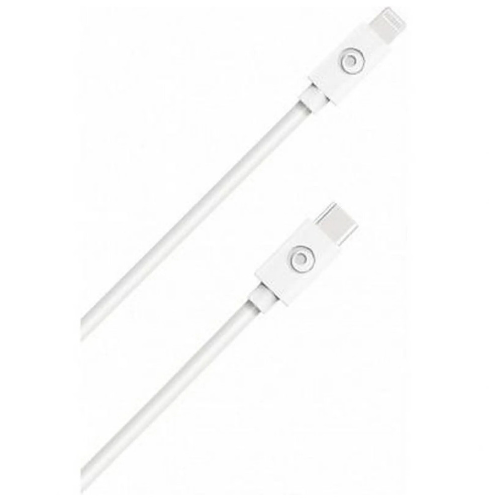 BigBen Connected Câble USB C/Lightning 50cm - 3A Blanc