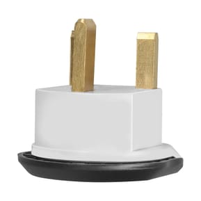 Blue Star Adaptateur de Voyage Prise UK Type G 13A Connexion Sécurisée Blanc — image 2