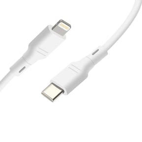 Blue Star Câble de Charge et Synchronisation USB C vers Lightning 27W Blanc