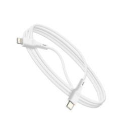 Blue Star Câble de Charge et Synchronisation USB C vers Lightning 27W Blanc