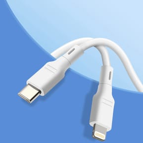 Blue Star Câble de Charge et Synchronisation USB C vers Lightning 27W Blanc — image 5