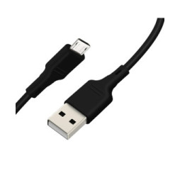 Blue Star Câble de Charge et Synchronisation USB vers Micro USB Noir