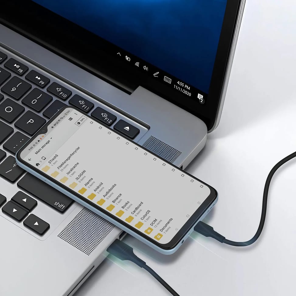 Blue Star Câble de Charge et Synchronisation USB vers Micro USB Noir — image 3