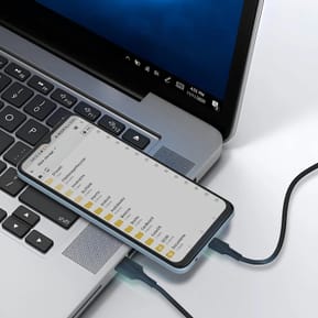Blue Star Câble de Charge et Synchronisation USB vers Micro USB Noir — image 3