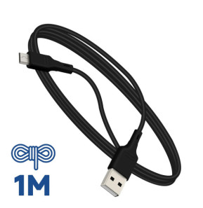 Blue Star Câble de Charge et Synchronisation USB vers Micro USB Noir