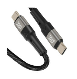 Blue Star Câble USB C / USB C Power Delivery 60W Quick Charge 4.0 Longueur 2m Noir