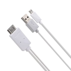 Adaptateur smartphone HDTV MHL (Micro USB vers HDMI) pour Samsung Galaxy S 3/4/5 et Note 2/3 - (1,8 m) — image 2