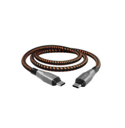 CYGNETT Câble Armoured Pro 240W USB-C vers USB-C Kevlar 1m Noir
