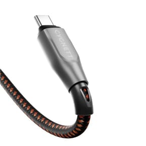 CYGNETT Câble Armoured Pro 240W USB-C vers USB-C Kevlar 1m Noir — image 3