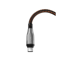 CYGNETT Câble Armoured Pro 240W USB-C vers USB-C Kevlar 1m Noir