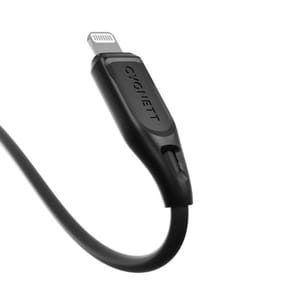 CYGNETT Câble Lightning vers USB-A Charge et Transfert 2.4A 12W Essentials 1m Noir — image 3