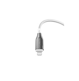 CYGNETT Câble Lightning vers USB-C 30W Série Armoured Charge et Synchronisation 1m Blanc