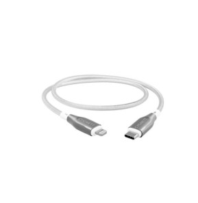 CYGNETT Câble Lightning vers USB-C 30W Série Armoured Charge et Synchronisation 1m Blanc