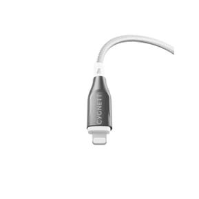 CYGNETT Câble Lightning vers USB-C 30W Série Armoured Charge et Synchronisation 2m Blanc — image 3