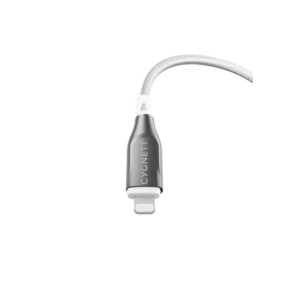CYGNETT Câble Lightning vers USB-C 30W Série Armoured Charge et Synchronisation 2m Blanc