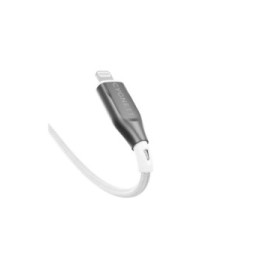 CYGNETT Câble Lightning vers USB-C 30W Série Armoured Charge et Synchronisation 2m Blanc