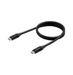 Edimax Câble USB4 / Thunderbolt 3 USB-C vers USB-C 40Gbps 0.5m Noir