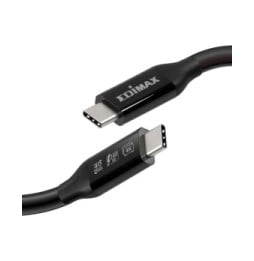 Edimax Câble USB4 / Thunderbolt 3 USB-C vers USB-C 40Gbps 0.5m Noir