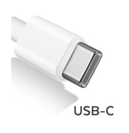 Enkay Adaptateur USB-C vers Audio Jack 3.5mm + Charge USB-C Design Compact Blanc