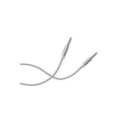 Force Power Câble Audio Jack 3.5mm vers Jack 3.5mm en Nylon Tissé Renforcé 3m Blanc