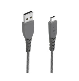 Force Power Câble Micro-USB/USB Smartphone/Tablette Charge/Synchro Renforcé 2m