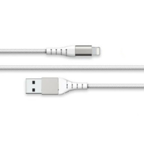 Force Power Câble Renforcé USB A/Lightning 2m -...