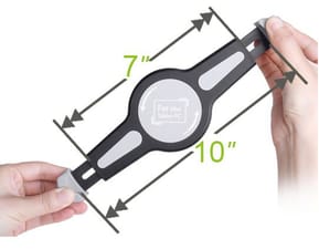 Support voiture d'appuie-tête ajustable et universel 360° pour les tablettes 7/ 10.1"
