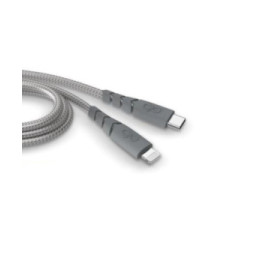 Force Power Câble Ultra-renforcé USB C/Lightning 1,2m 3A Gris
